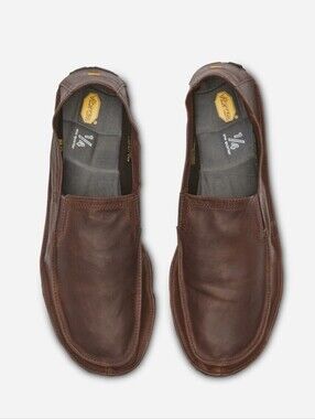 Vibram Mens One Quarter Leather Shoes Size 10.5 Brown NWT